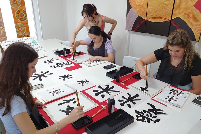 Traditional Calligraphy Experience near Dotonbori - Osaka Calligraphy Near Dotonbori, the Calm Part of the Trip
