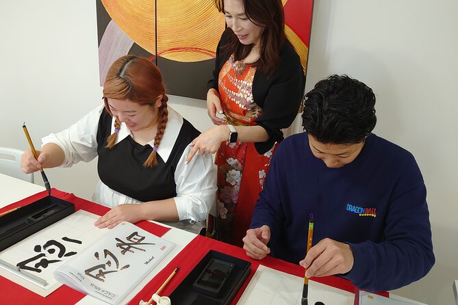Traditional Calligraphy Experience near Dotonbori - Tools, Posture, and Brush Control: The Real Skills You Take Home