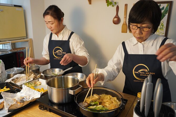 Traditional Home cooking Experience in Osaka, Japan - Picking Course A or Course B: sukiyaki and tempura or wagyu and chicken nanban